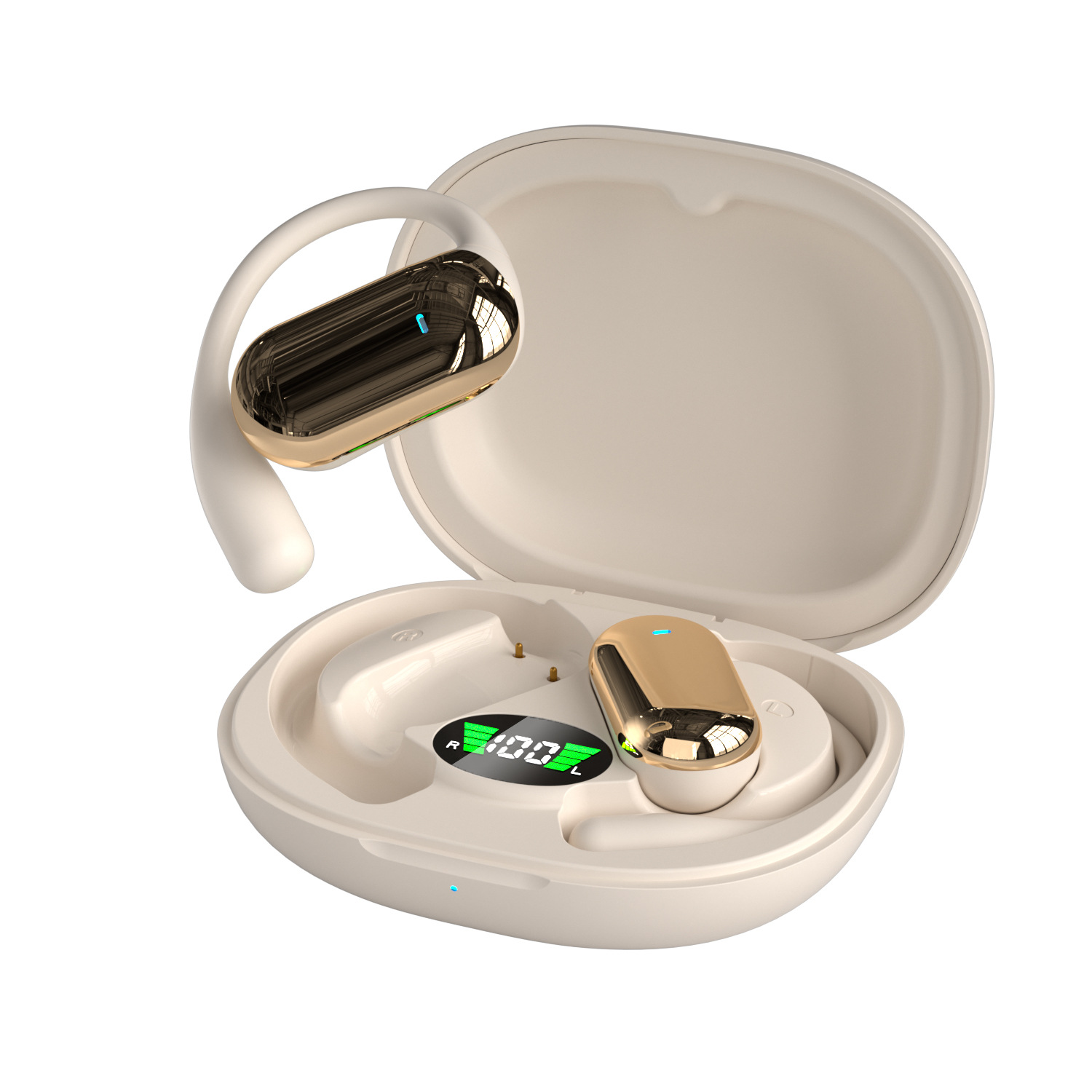 Tai nghe Bluetooth không dây 3Life Q16 pro Giảm tiếng ồn thông minh AI đồng thời dịch màn hình cảm ứ
