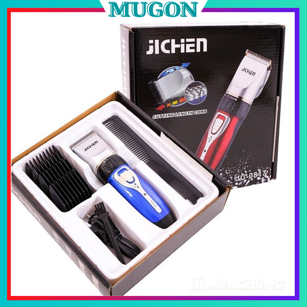 Tông Đơ Cắt Tóc Gia Định ICHEN JC - 0817 Tông Đơ Sạc Pin Tiện Dụng Dễ Sử Dụng Tặng Kèm Bộ Quà Tặng Hấp Dẫn