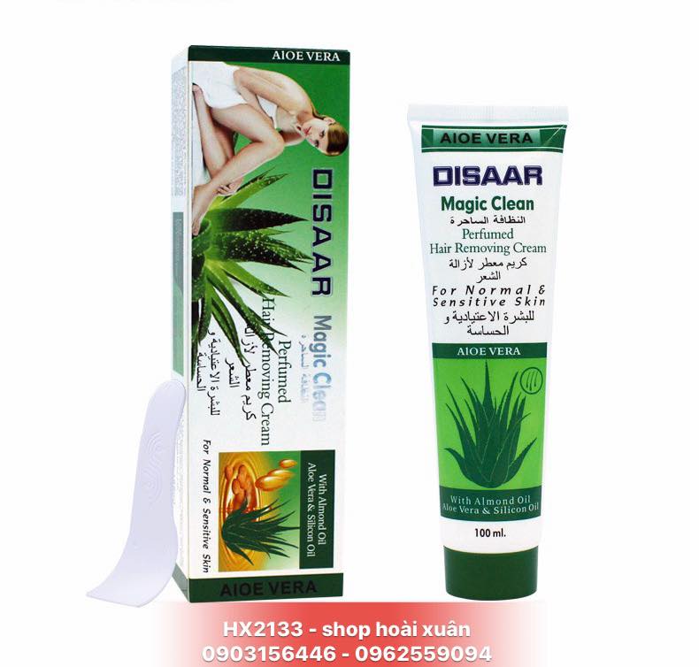 [Hcm]Kem Tẩy Lông Disaar Magic Clean Tinh Chất Nha Đam Nghệ Ốc Sên - Tẩy Lông Toàn Thân - Hx2133