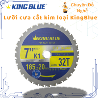 Lưỡi Cắt Sắt Hợp Kim Lưỡi Cưa Kim Loại 185mm KingBlue K1-185x32T (Cưa sắt) Kingblue - Hàng chính hãng