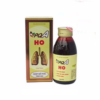 Pqa Ho Hộp 125 Ml Ản Phẩm Có Tác Dụng Giúp Bổ Phế Trừ Ho Thông Thoáng Đường Thở Dùng Cho Người Bị Ho Ho Lâu Ngày Khô Cổ Rát Họng Nhiều Đờm.