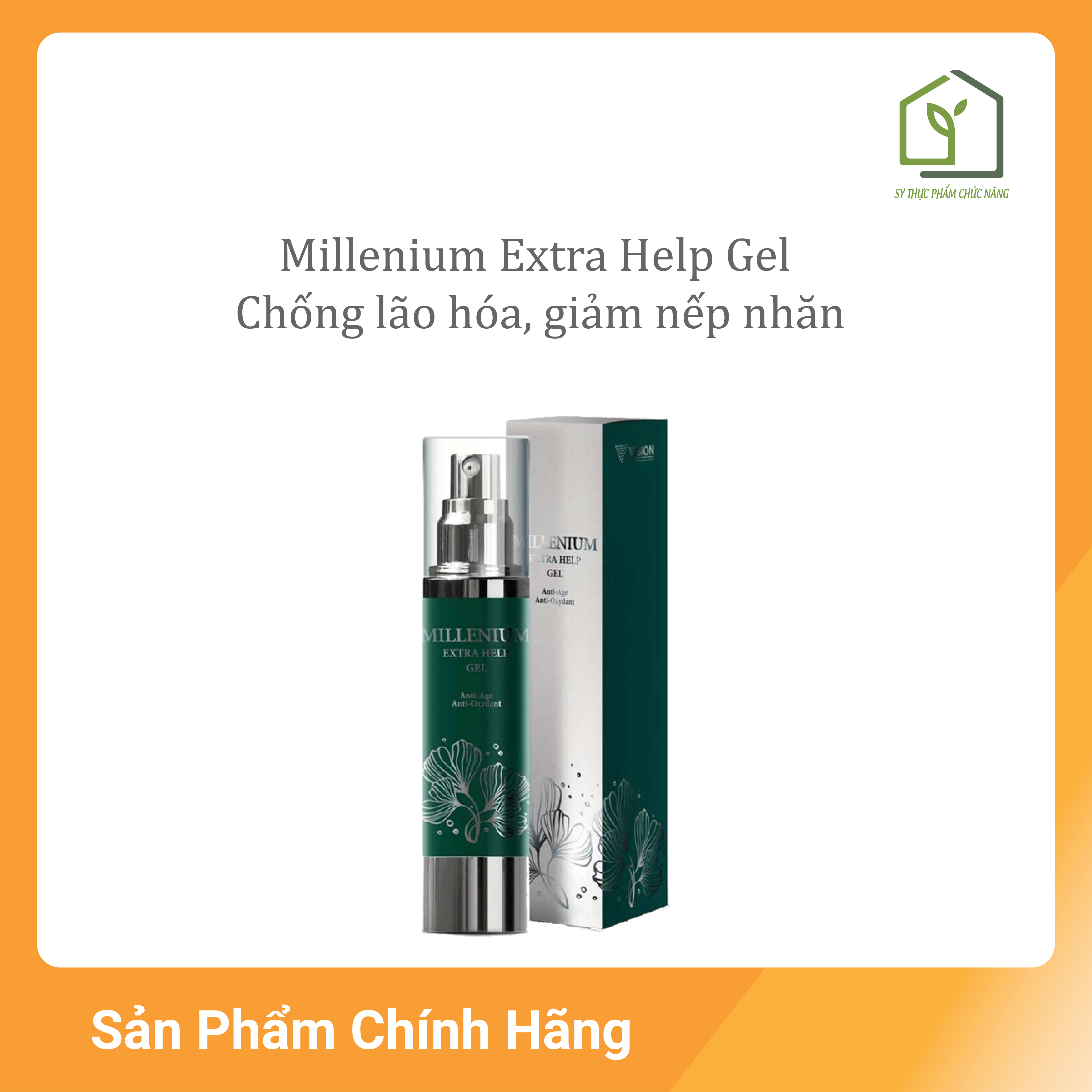 [Hcm]Millenium Extra Help Gel Chống Lão Hóa Giảm Nếp Nhăn