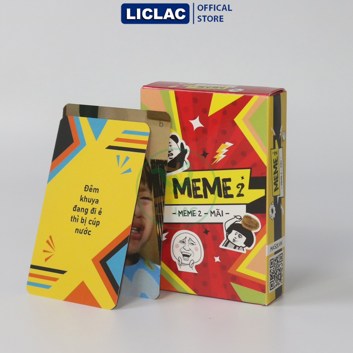 Bộ Bài MEME 2 gồm 250 lá Mãi Bên Nhau Bạn Nhá Trò chơi thẻ bài Meme mới nhất chơi cùng bạn bè siêu l