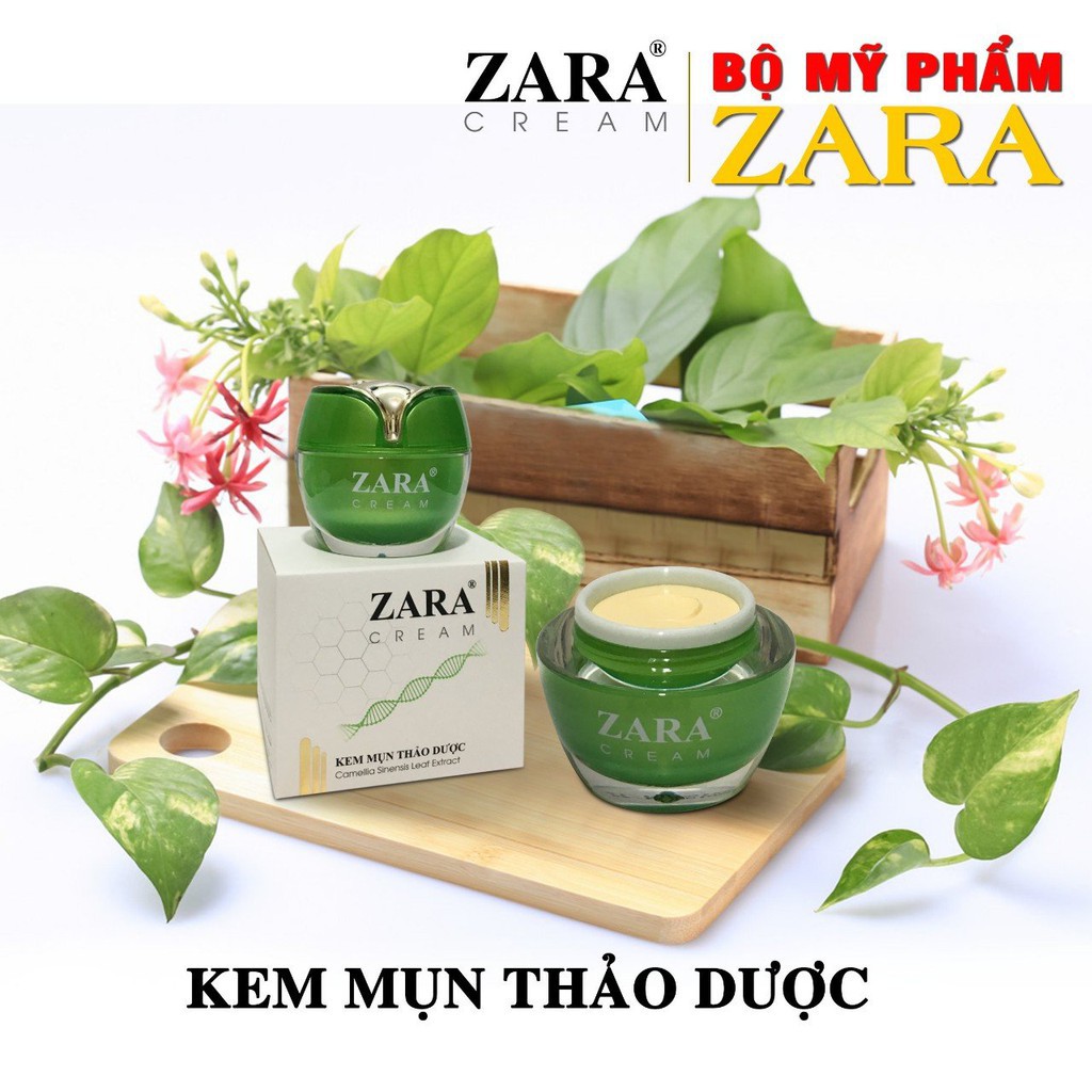 Kem ngừa mụn thảo dược zara 12g cam kết sản phẩm đúng mô tả chất lượng đảm bảo an toàn đến sức khỏe người sử dụng