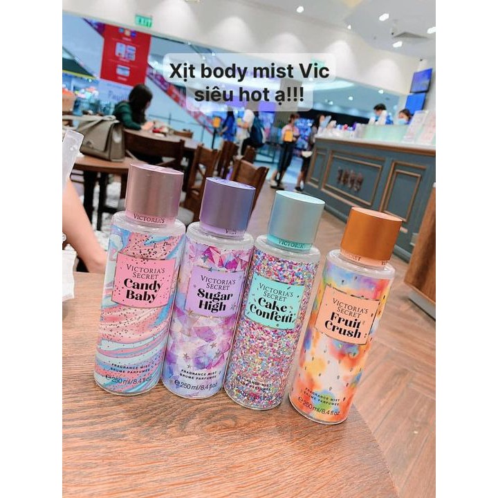 Xịt Thơm Body Mist Victoria Secret’S Fruit Crush (250ml)