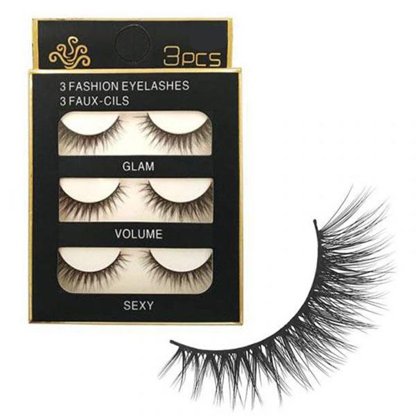 Lông Mi Chồn 3 Fashion Eyelashes 3 Faux - Dày Mi L6.