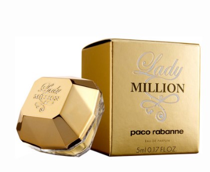 Nước Hoa Mini Nữ Paco Rabanne Lady Million [ 5Ml ]