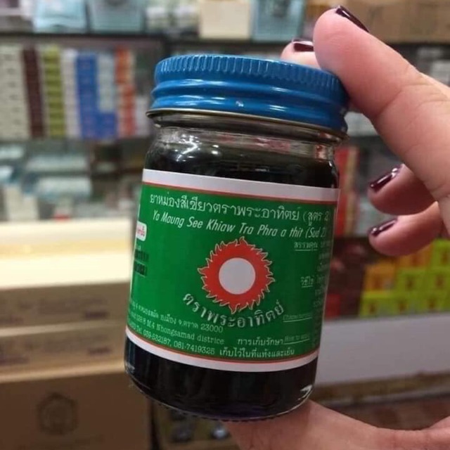 Dầu Cù Là Đen Thái Lan 50Gr