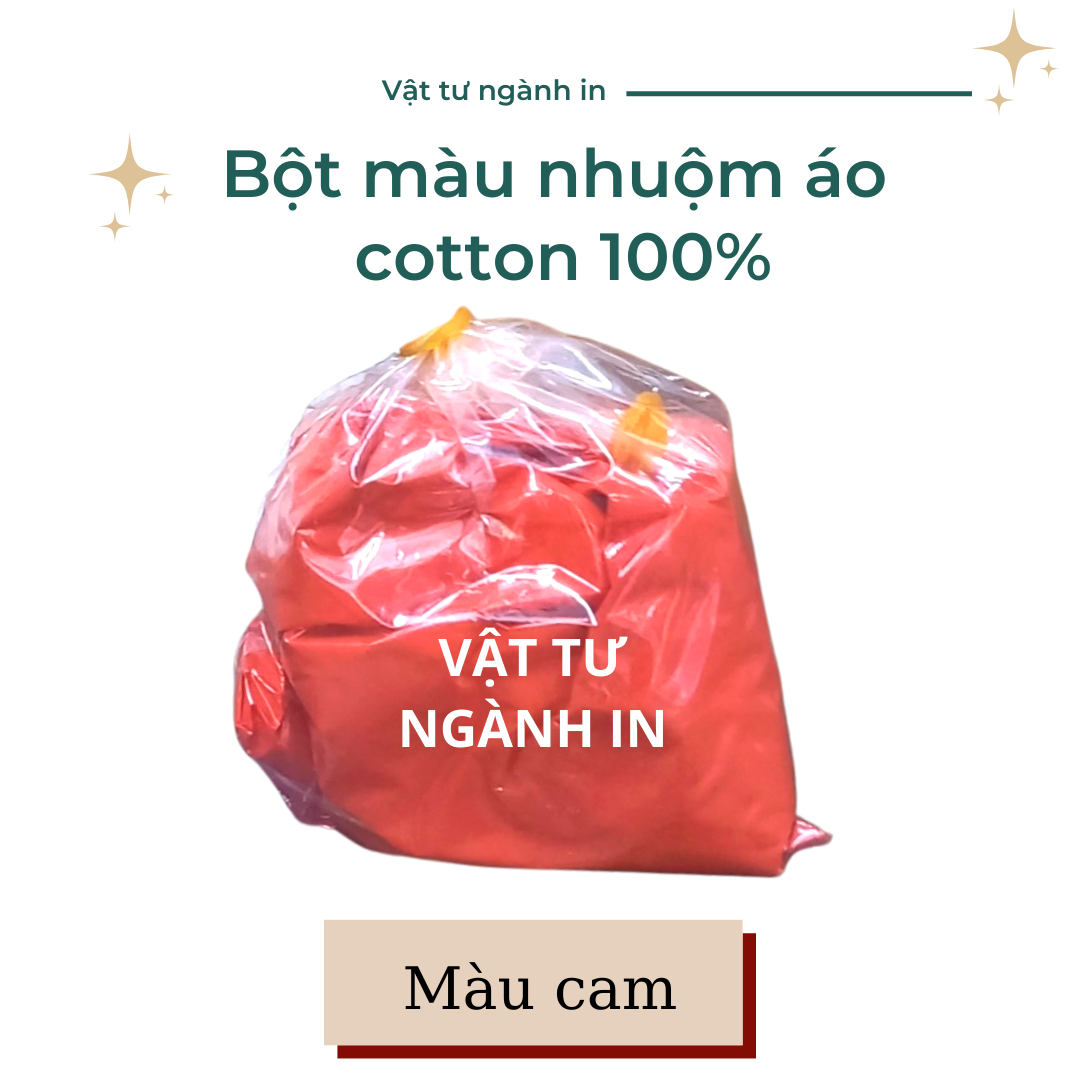 Bột màu nhuộm vải cotton 100%