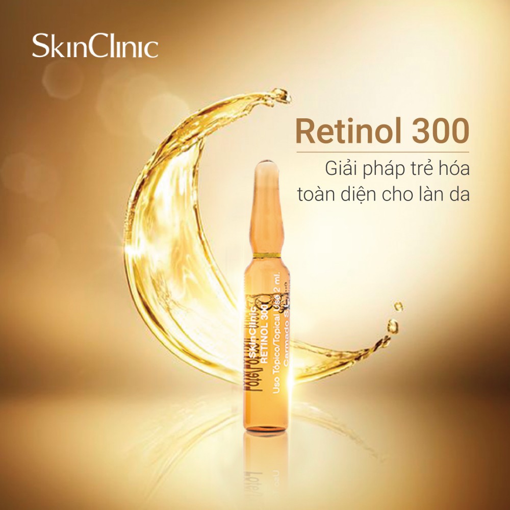 [Hcm]Retinol 300 - Hộp 10 Lọ X2Ml