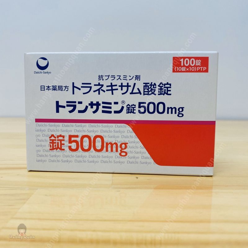 [Hcm]Transamin 500Mg Mới 100 Viên