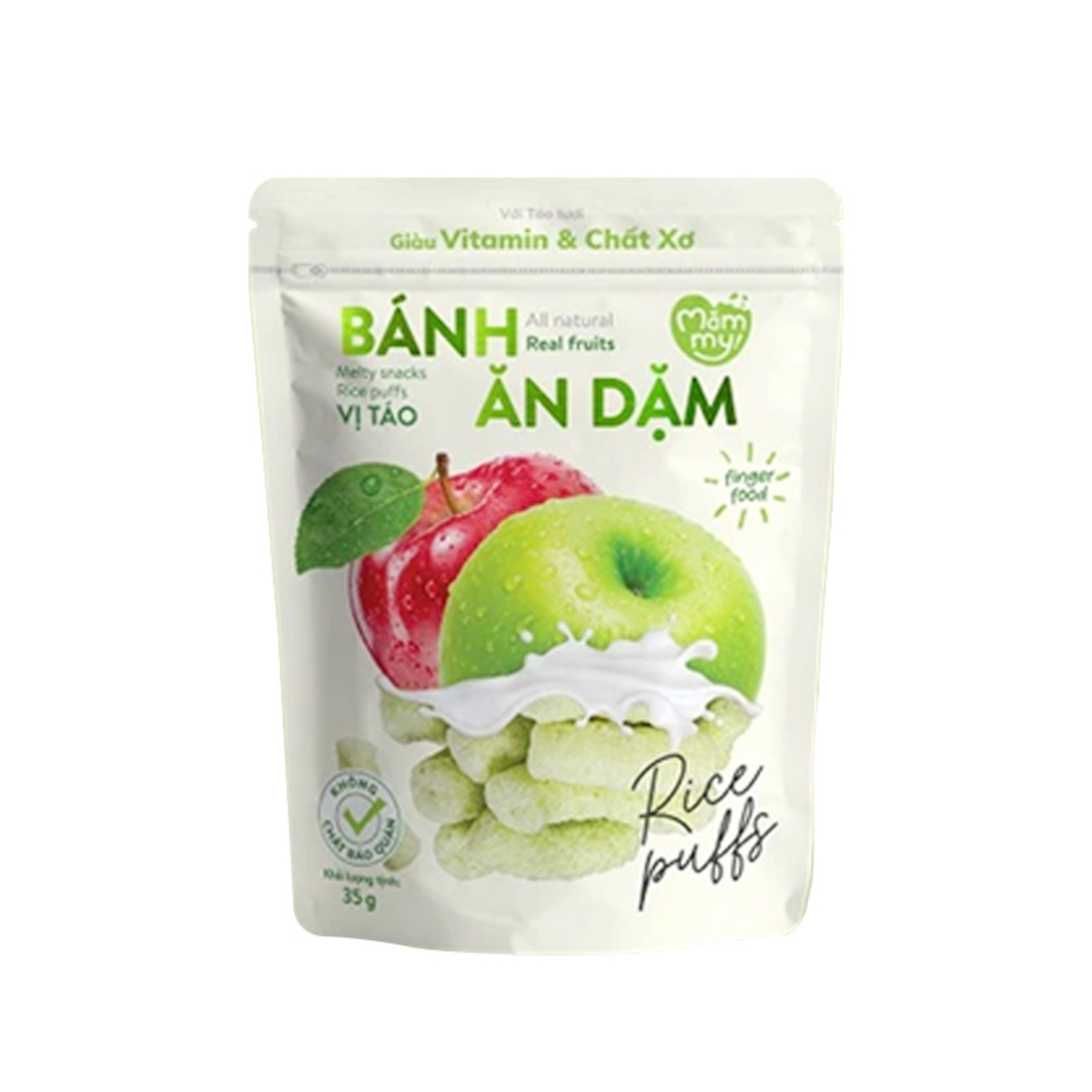 Bánh Ăn Dặm Mămmy Vị Trái Cây Cho Bé Dạng Thanh An Toàn Thơm Ngon Trên 6 Tháng - Bibo Mart