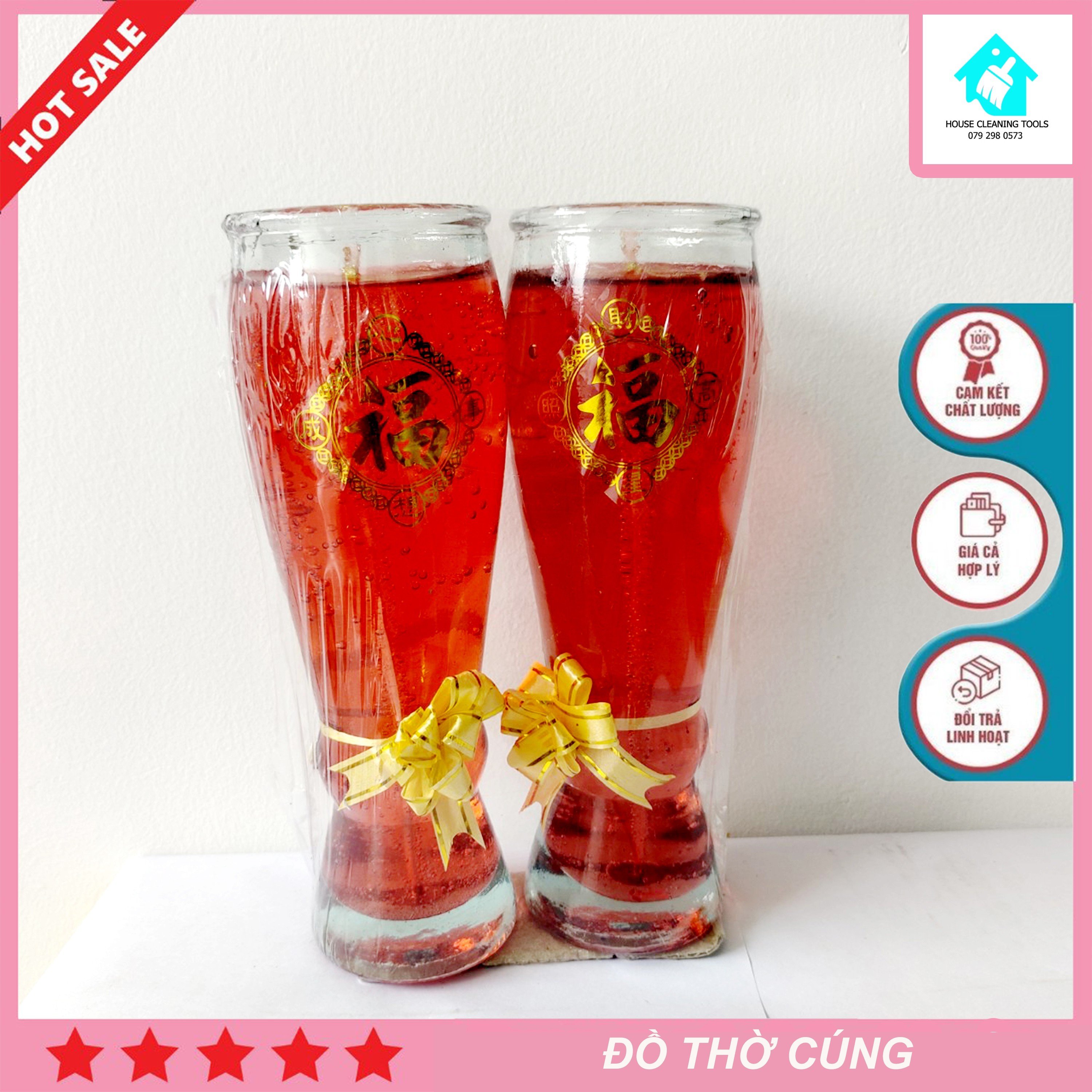 Hộp 6 Ly Đèn Cầy Ly Đại Sáp Cúng Phật Nguyên Liệu Tự Nhiên An Toàn Thời Gian Cháy Lâu Tiết Kiệm Chi 