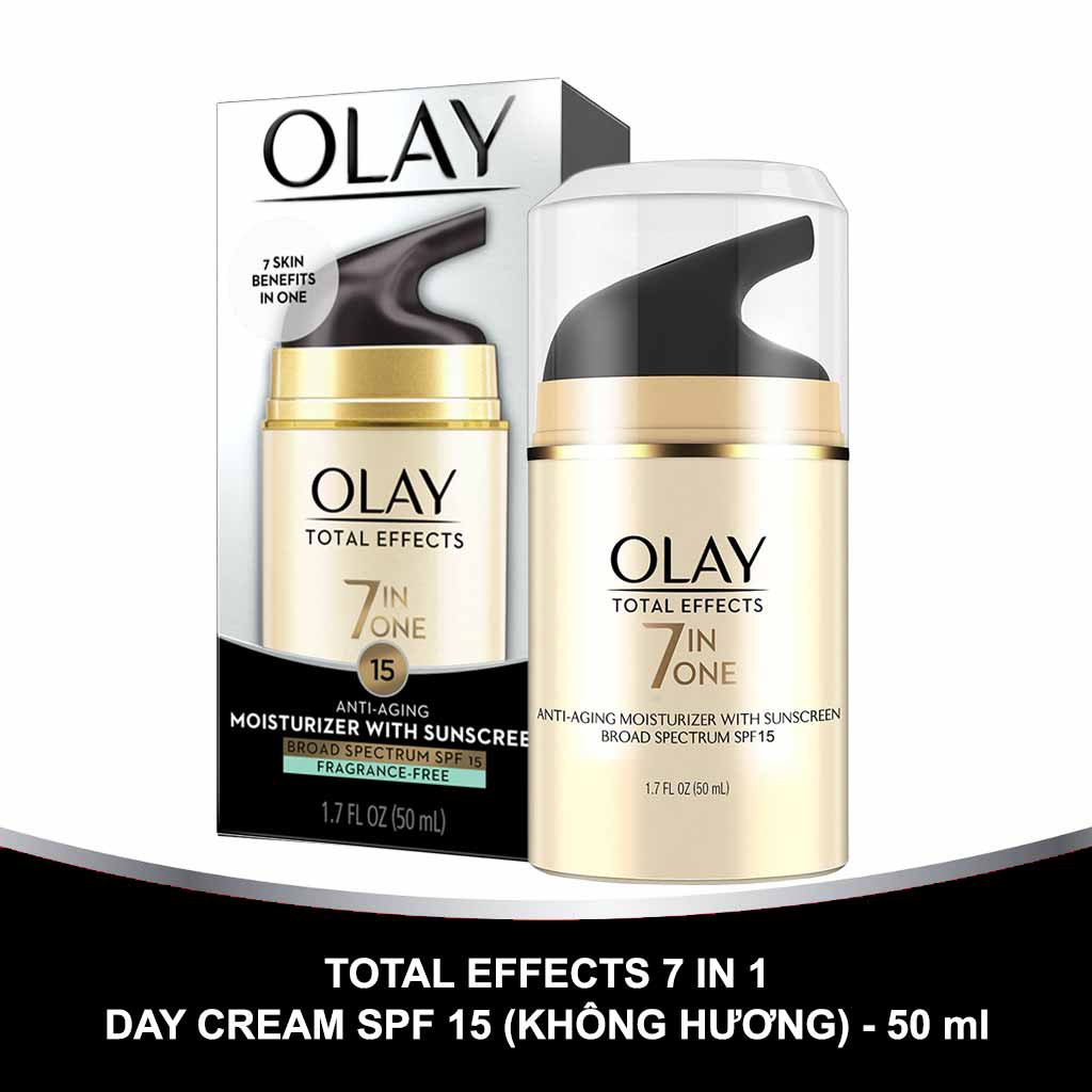 [HCM]Kem dưỡng ngày 7 tác dụng Olay Total Effects 7 in 1 Anti Ageing Moisturiser SPF30 50ml
