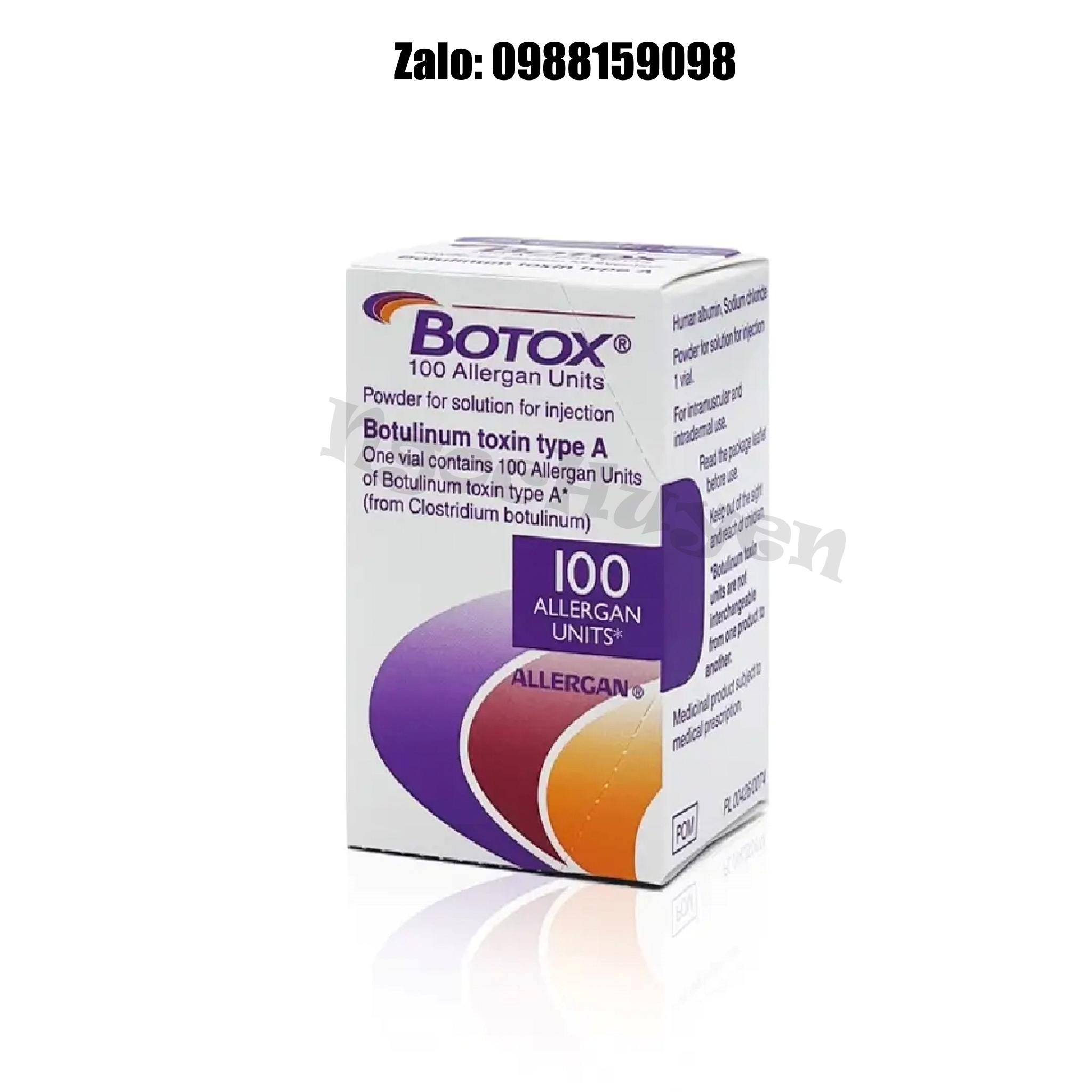 Botox Mỹ 100Units - Botox100 - Botox Chính Hãng - Thon gọn hàm