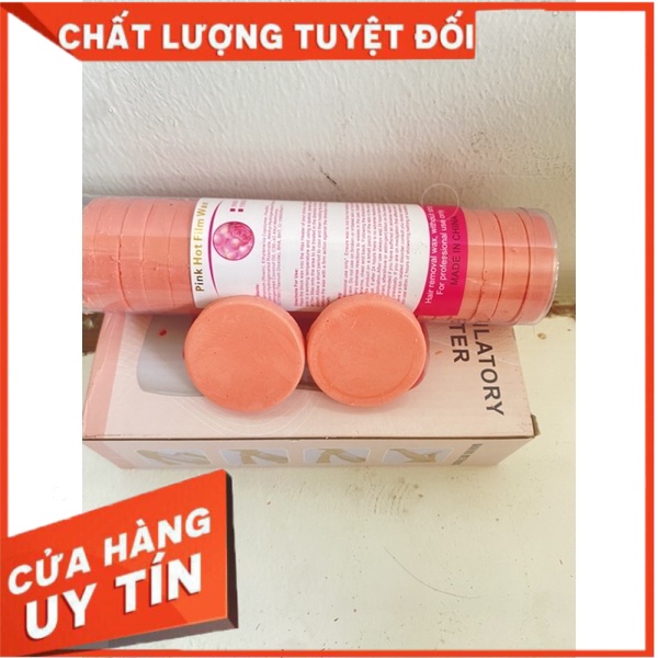 (500gram) Sáp Khoanh Wax Lông Nóng - Triệt siêu bám triệt được cả lông mỏng như ria mép