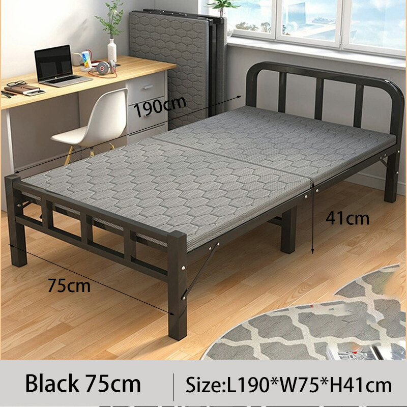 BMZAR Giường gấp 19m không cần lắp khung thép chắc chắn chịu lực 300kg bán trực tiếp từ nhà máy