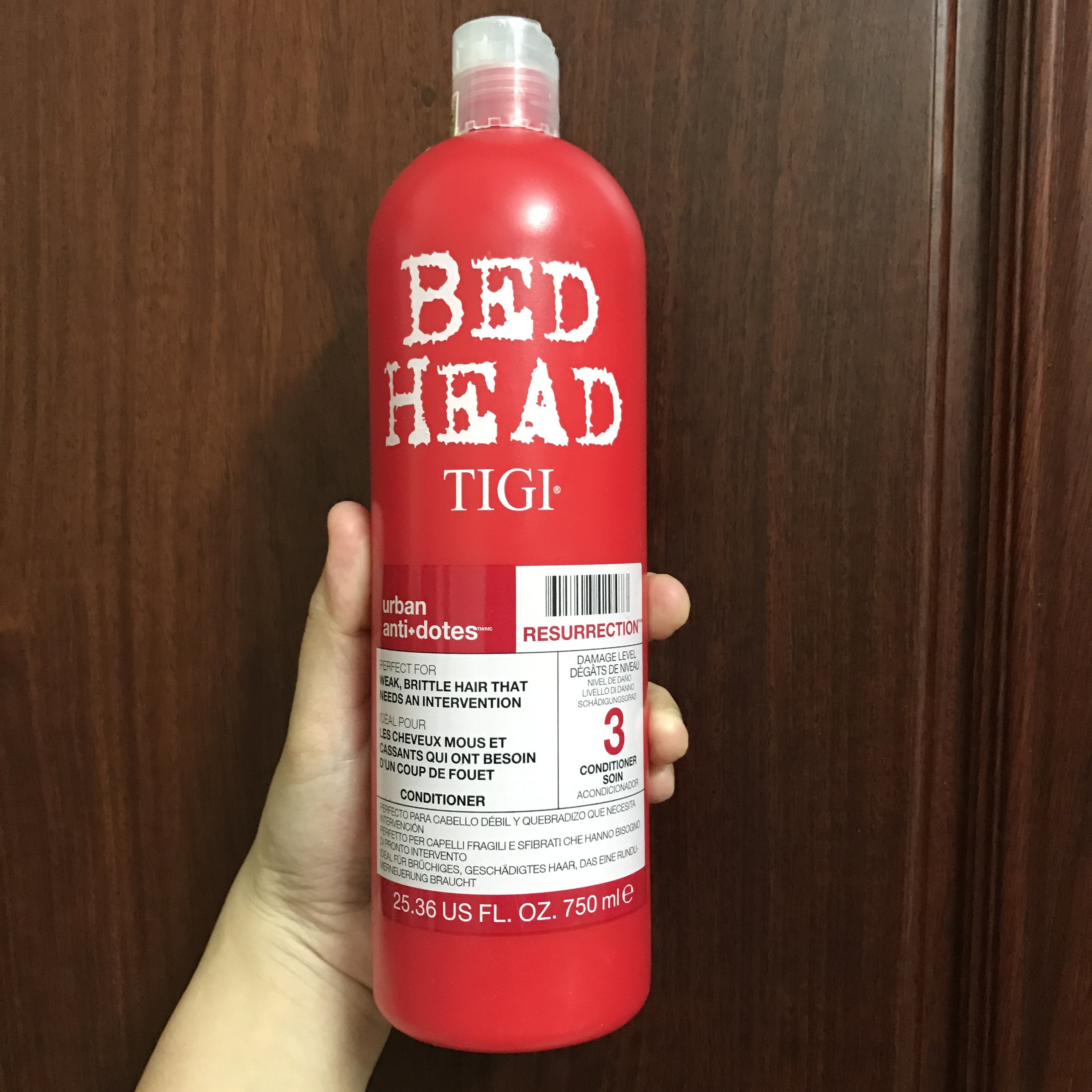 [hcm bán lẻ chai gội] Dầu Gội Đầu TIGI Đỏ BED HEAD Phục Hồi Hư Tổn Cấp Độ 3 (gội + Xả) Dầu Dưỡng Tóc