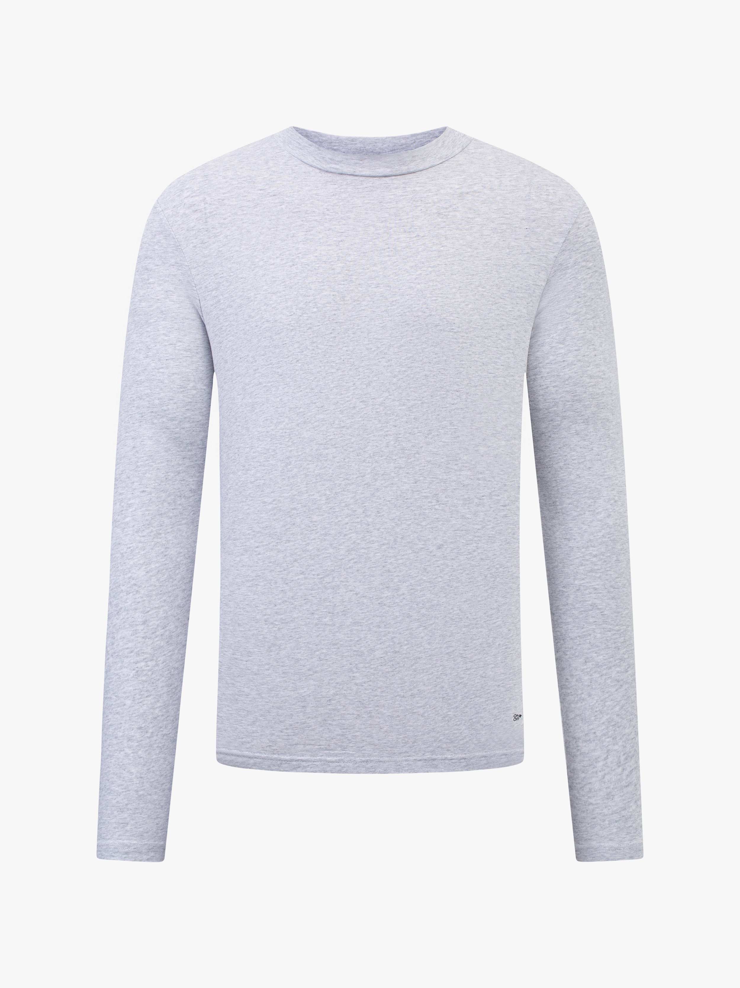 Áo phông body nam dài tay giữ ấm cotton mềm mại dáng body ôm  ONOFF - 18IT24W027