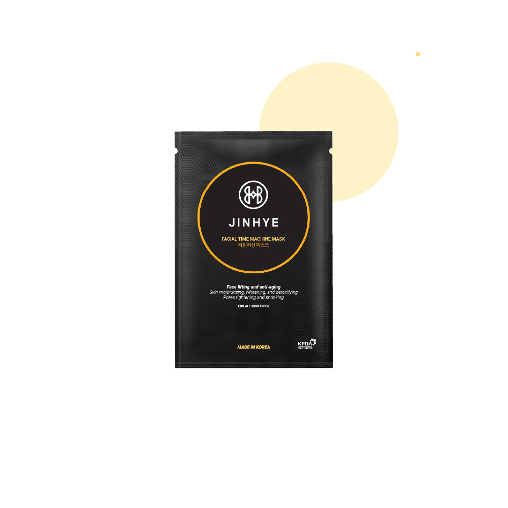 Mặt Nạ Quay Ngược Thời Gian Giúp Nâng Cơ Và Trẻ Hóa Làn Da Jinhye Facial Time Machine Mask – 1 Sheet