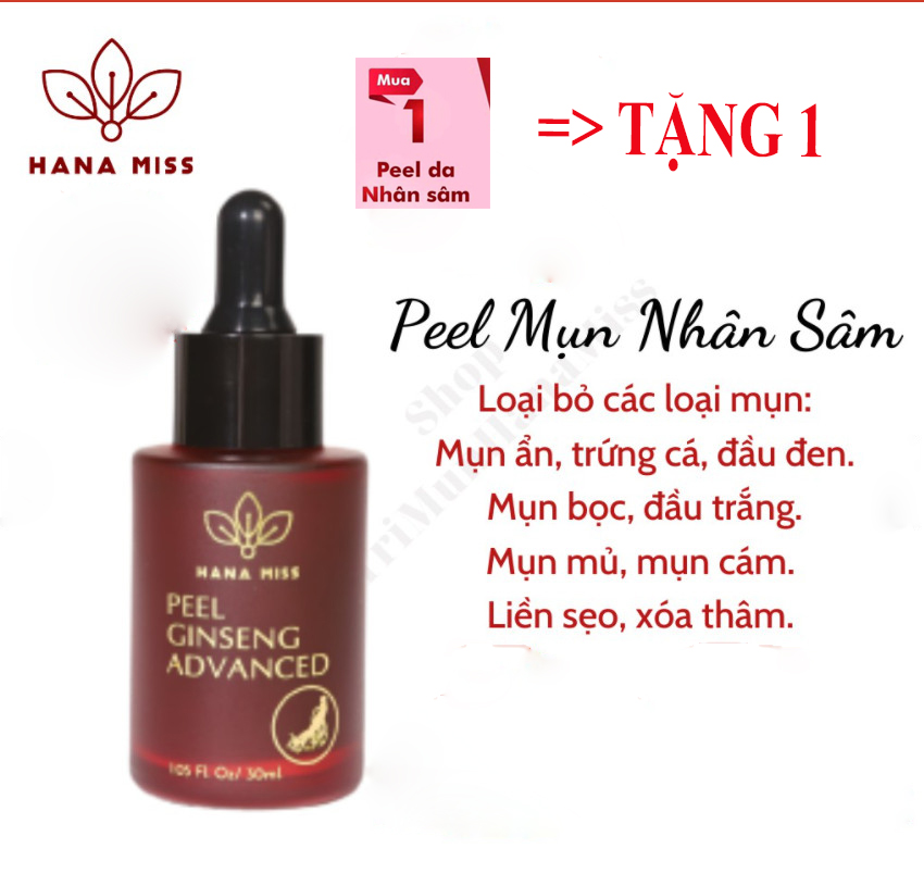 PEEL NHÂN SÂM DÀNH CHO DA NHẠY CẢM