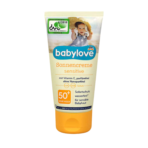 (Đủ Bill) Kem Chống Nắng Trẻ Em Babylove 75 Ml Hàng Đức