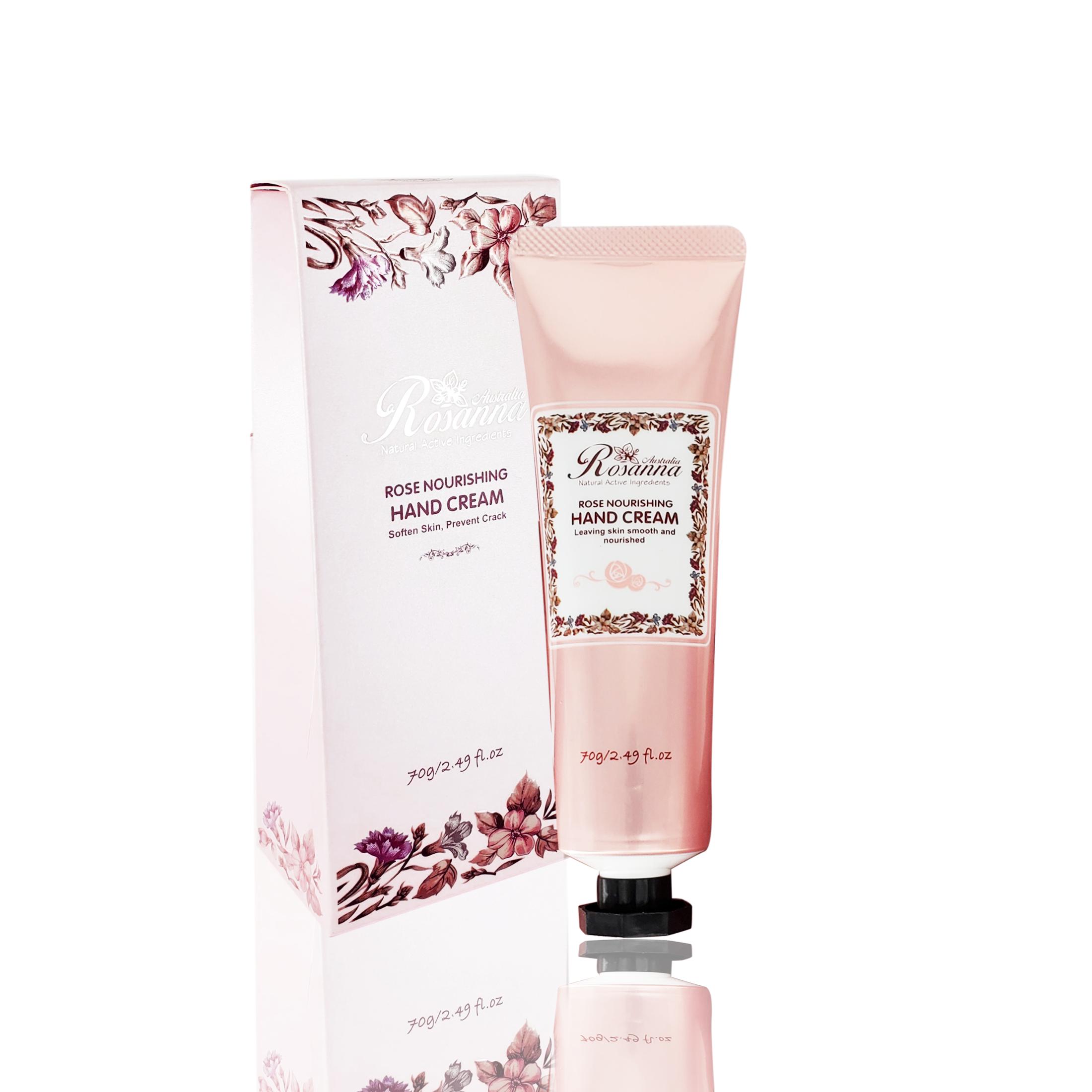 [Hcm]Kem Dưỡng Da Tay Làm Mềm Chống Nhăn Rosanna Rose Nourishing Hand Cream ( 70G/Tuýp ) Hàng Úc