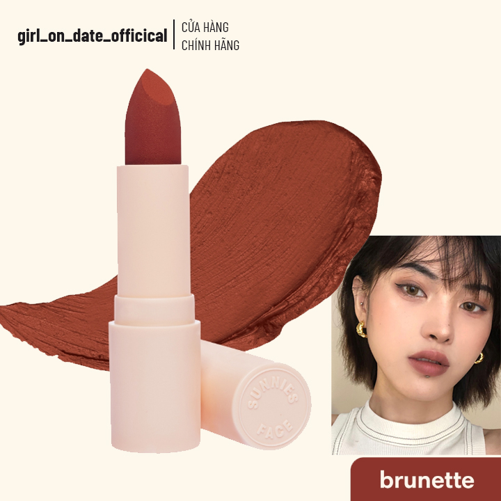 Son Thỏi Sunnies Face Fluffmatte In Brunette