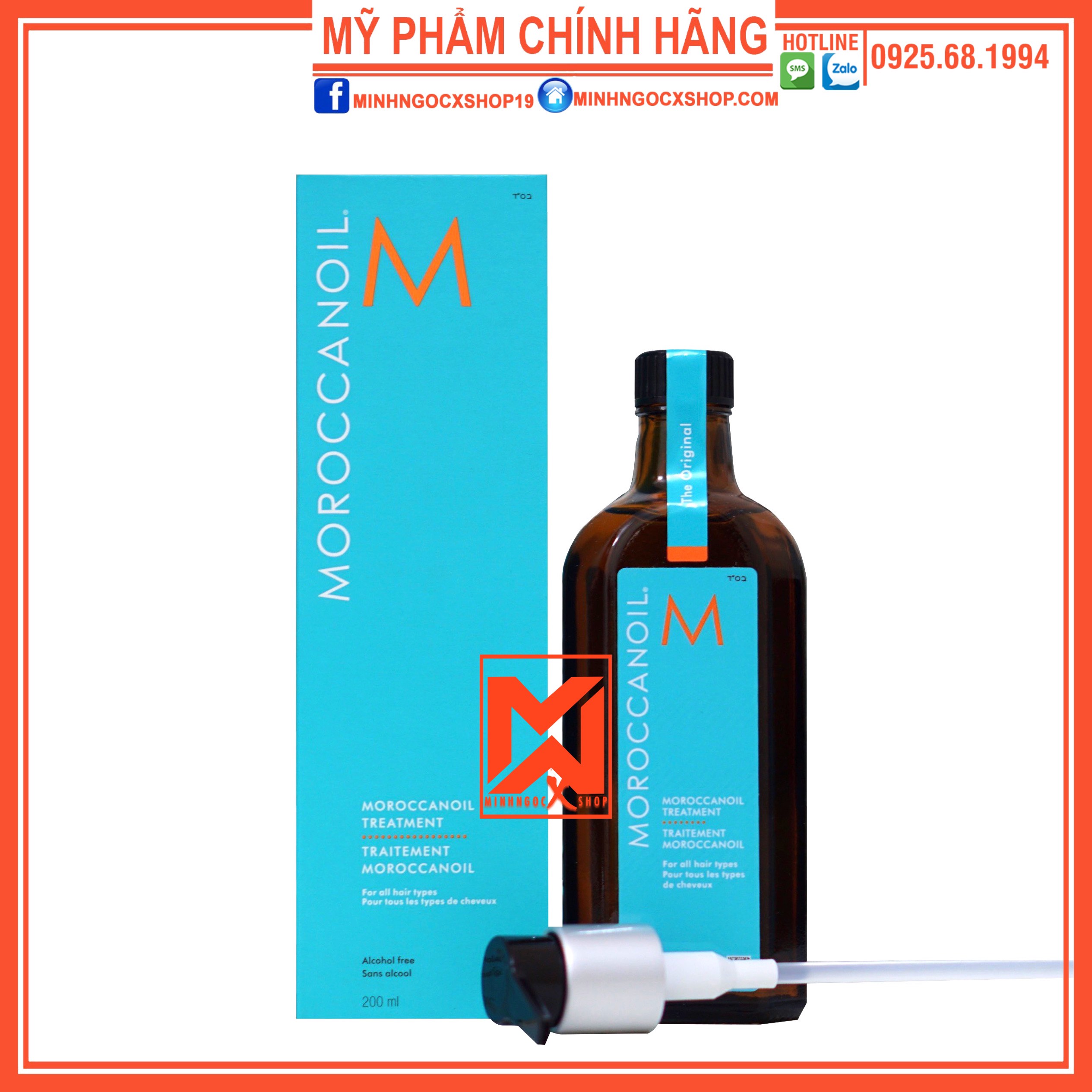 Dầu Dưỡng Tóc Moroccanoil Treatment 200Ml Chính Hãng