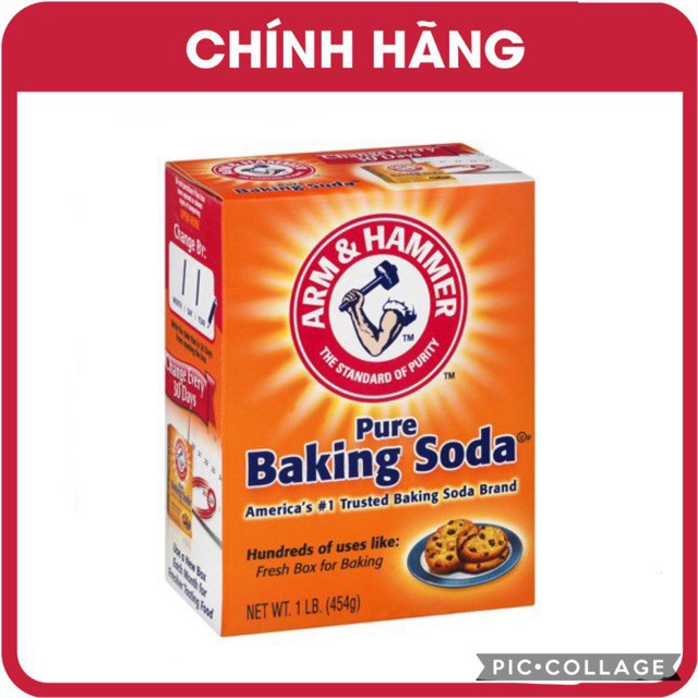 [HCM]Bột Baking Soda Arm & Hammer 454gr