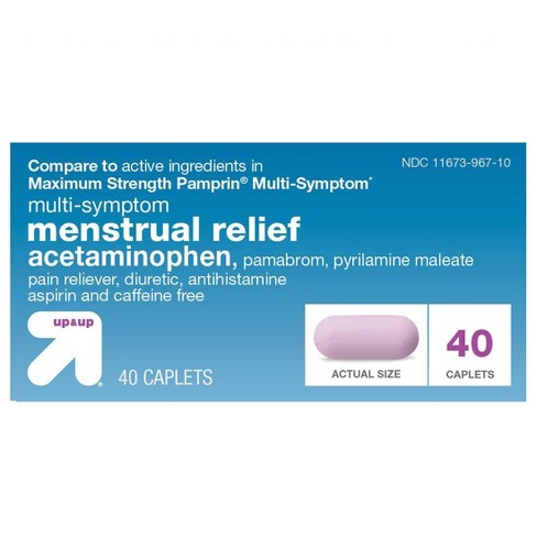 Acetaminophen Multi Symptom Menstrual Relief 40 Caplets