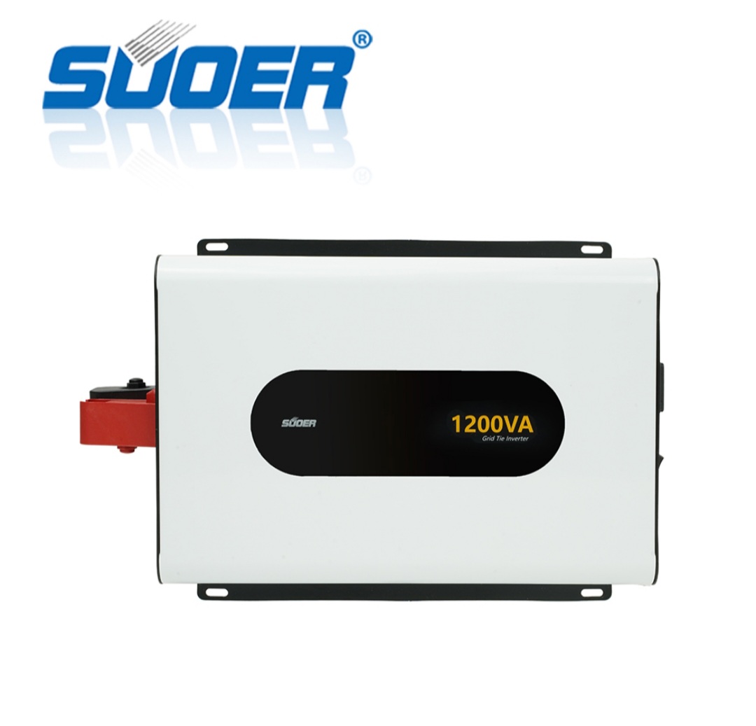 Hòa lưới bám tải Suoer 1200W 30V-45V có đồng hồ hiển thị - Suoer GTI-D1200VA