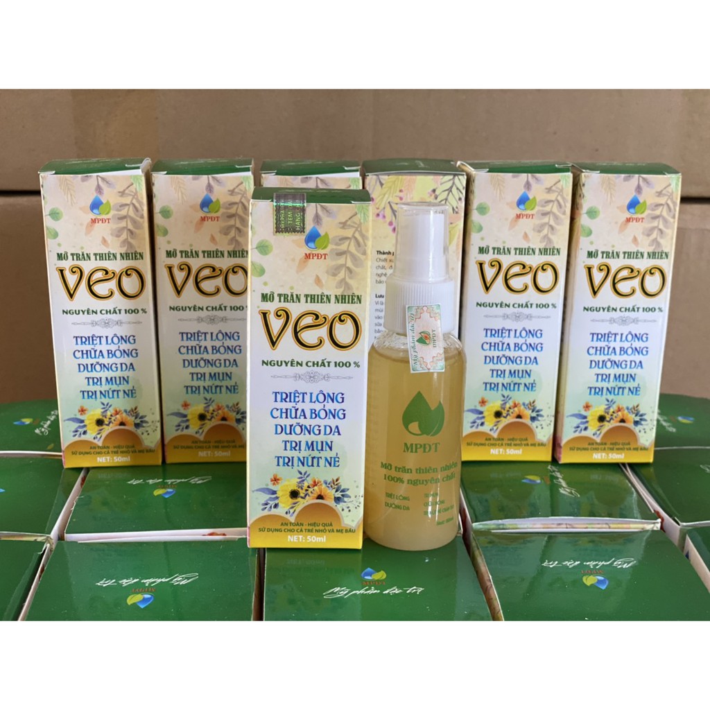 Mỡ Trăn Thiên Nhiên Mỡ Trăn Nguyên Chất. mới