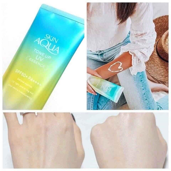 Kem Chống Nắng Aqua Skin - Nhật Bản [Tuyp 80Gram] - Kem Chống Nắng Aqua Skin