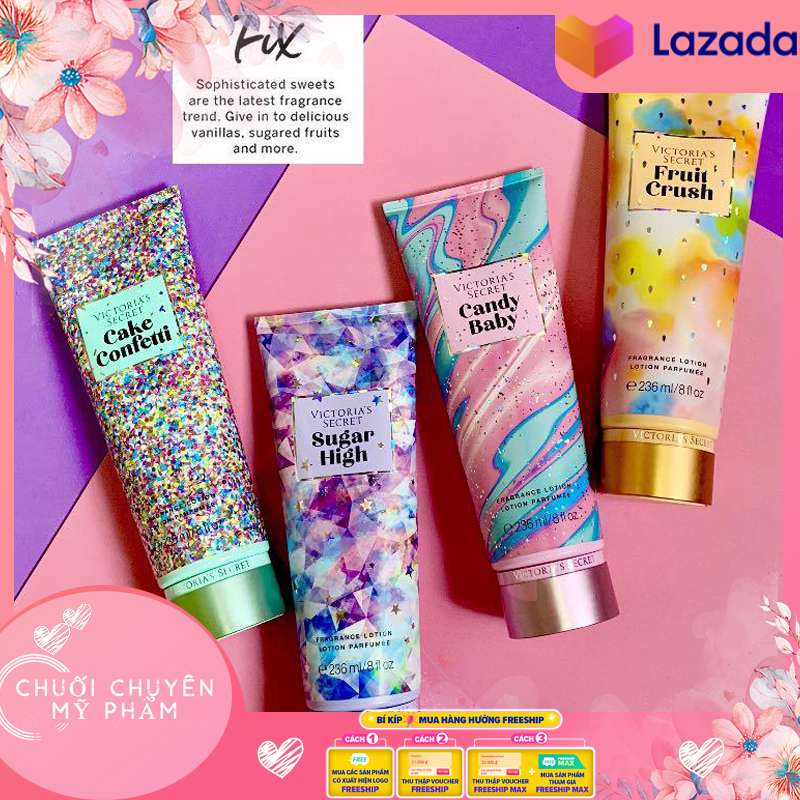 [Hcm]Lotion Victoria Secret Hot Seller 236Ml | [Sản Phẩm Hot] Kem Dưỡng Thể Victoria’s Secret 236Ml Hot Hot Hot - Cung Cấp Vitamin E Vitamin C Và Dưỡng Chất Chiết Xuất Từ Lô Hội Yến Mạch Nho Dưỡng Da Hiệu Quả Giúp Làn Da Đẹp Mềm Mịn