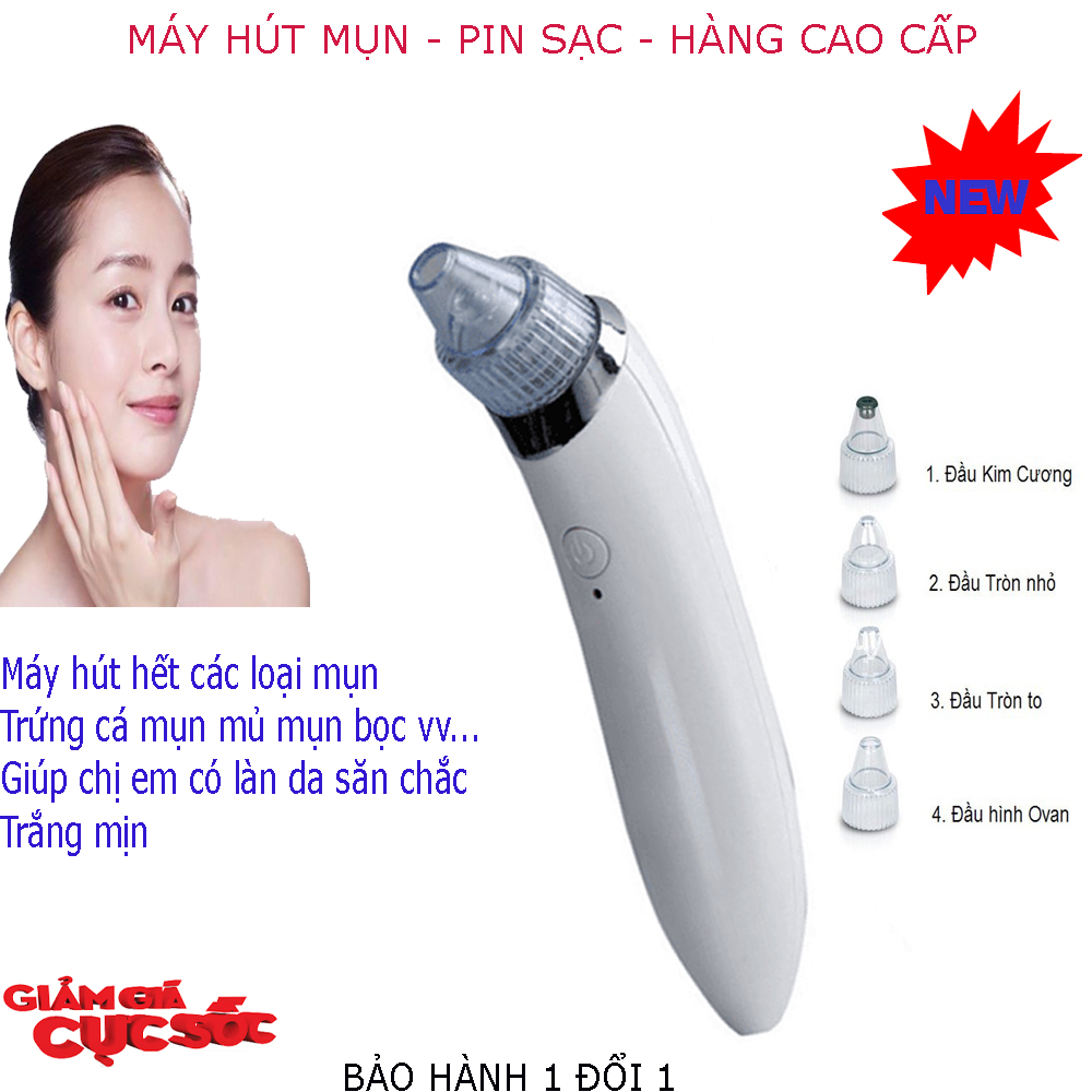 Hút Mụn Pin Sạc Mua Máy Hút Mụn Pin Sạc Thông Minh Giúp Cải Thiện Làn Da Sạch Nhờn Sạch Mụn An Toàn Cho Lỗ Chân Lông Bảo Hành 3 Tháng1 Đổi 1 Trong 7 Ngày .