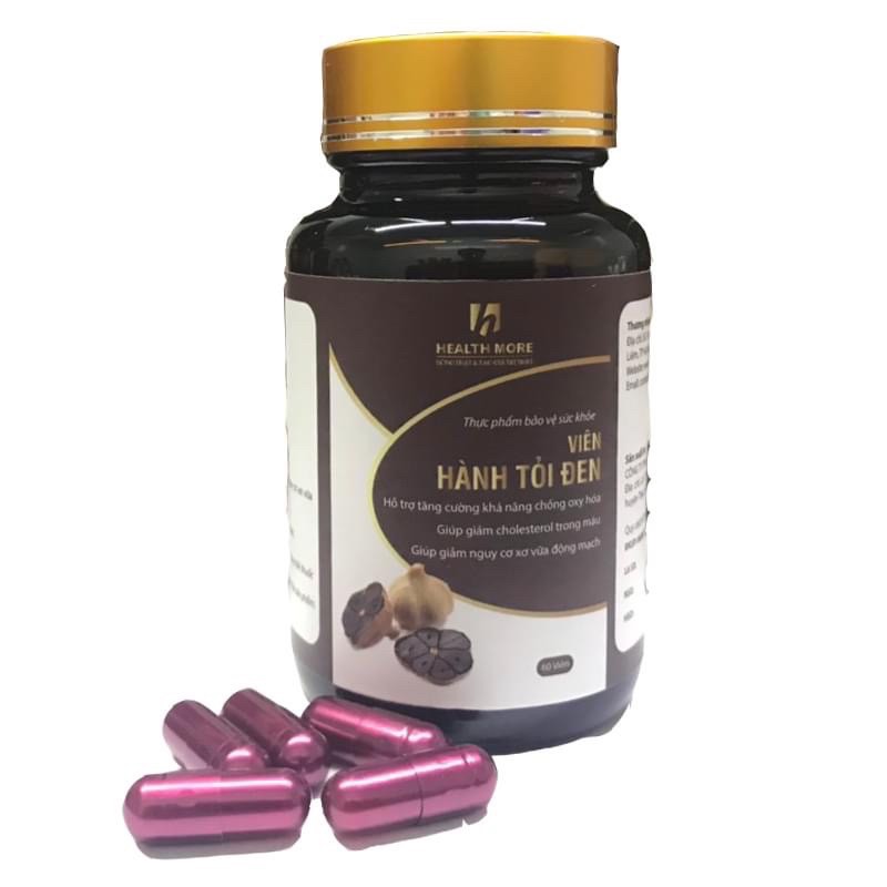 Viên Hành Tỏi Đen Health More Hộp 30V