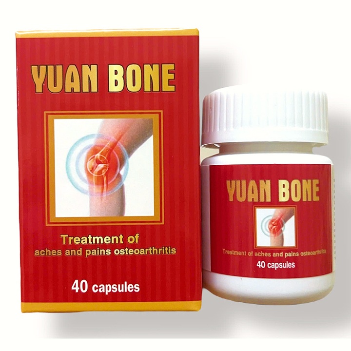 Viên uống Yuan Bone - Xuất xứ Malaysia - Hộp 40 viên - Loại xịn - Mã 1361