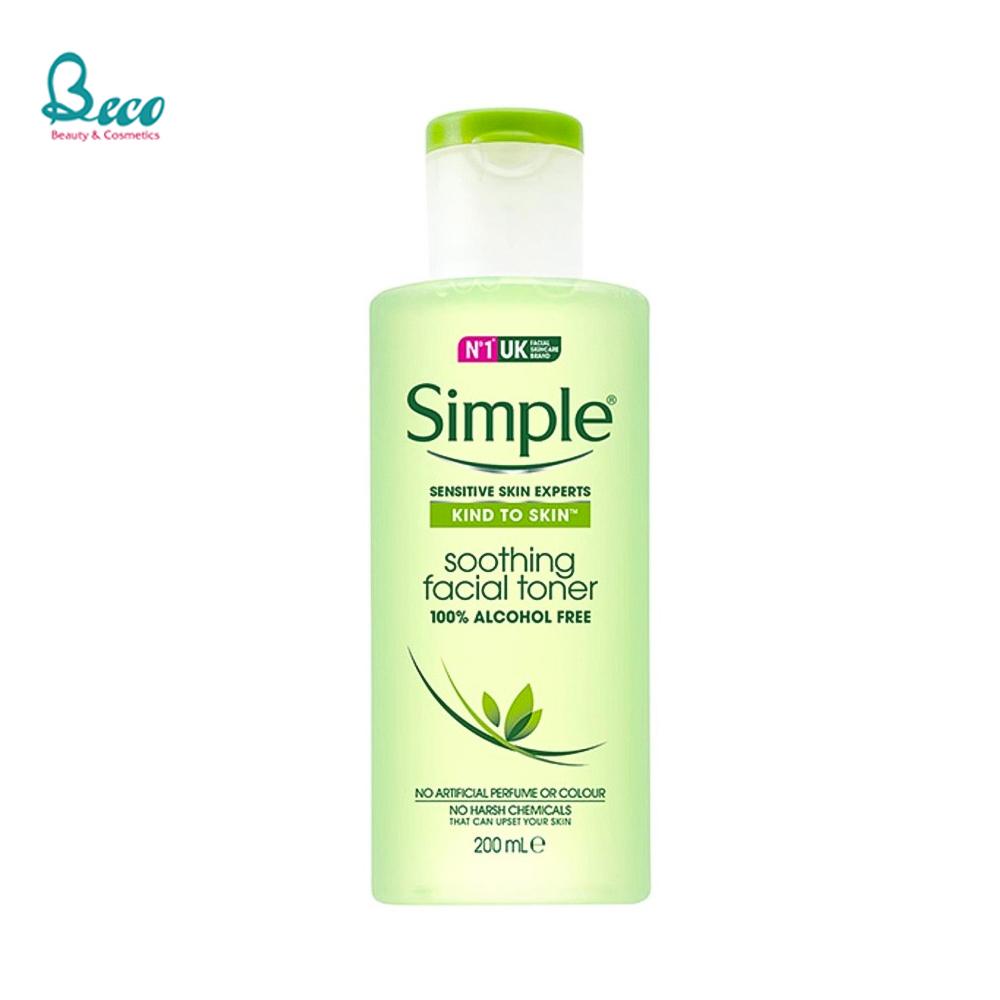 Nước Hoa Hồng Simple Kind To Skin Soothing Facial Toner