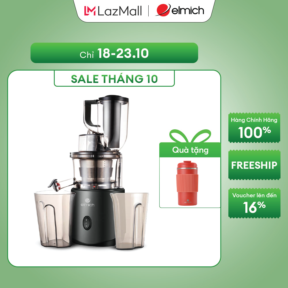(Sale giữ chuỗi- Chỉ 01-10.11)Máy ép trái cây Elmich JEE-1855OL