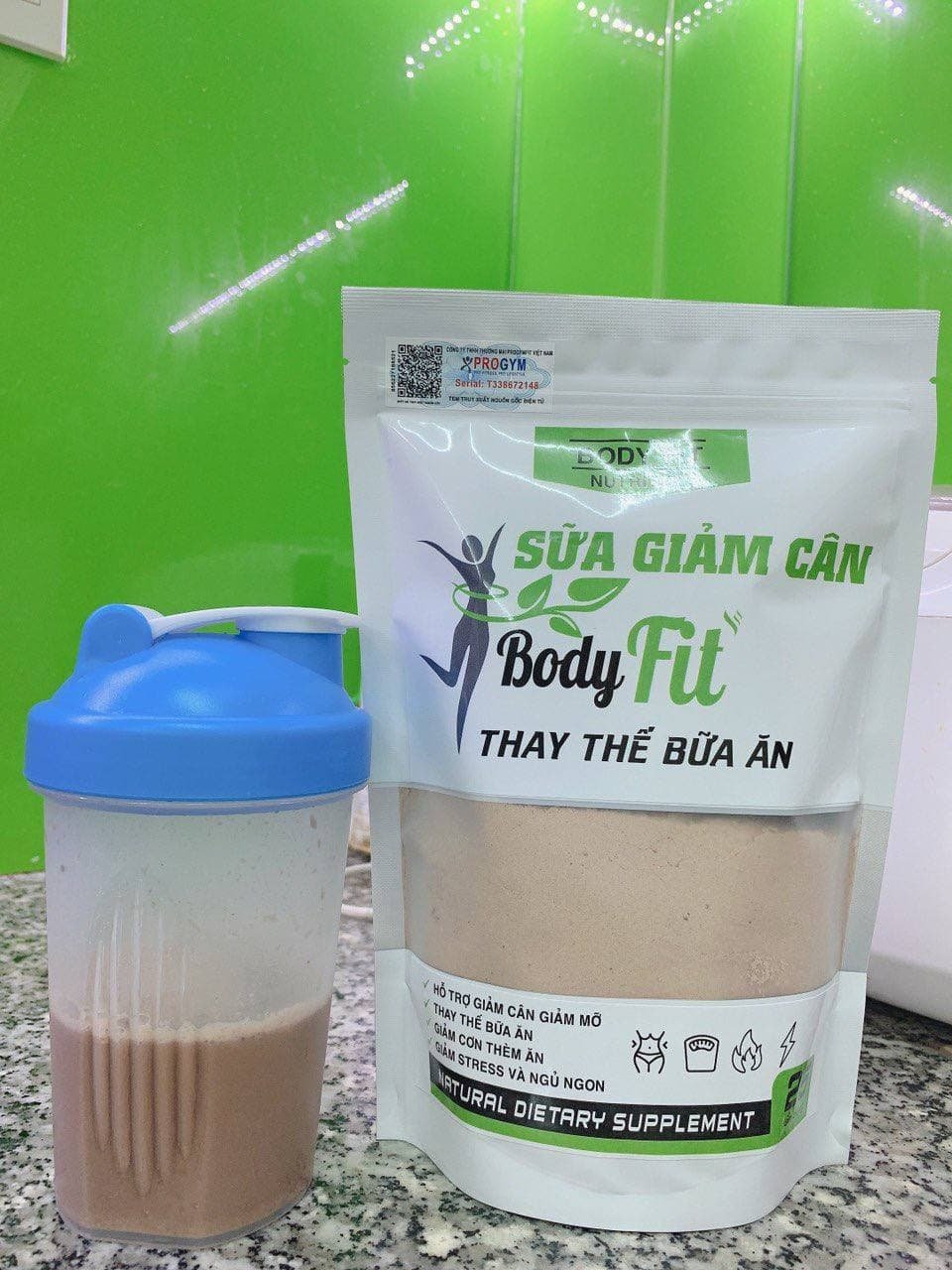 [Hcm]Sữa Giảm Cân Body Fit Nutrition Thoát Gầy Hiệu Quả 500G