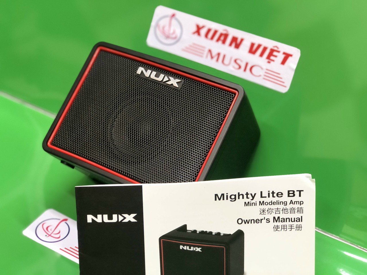 Ampli Guitar điện - Nux Mighty Lite BT - amp gọn nhẹ, amp giá tốt, amp chính hãng