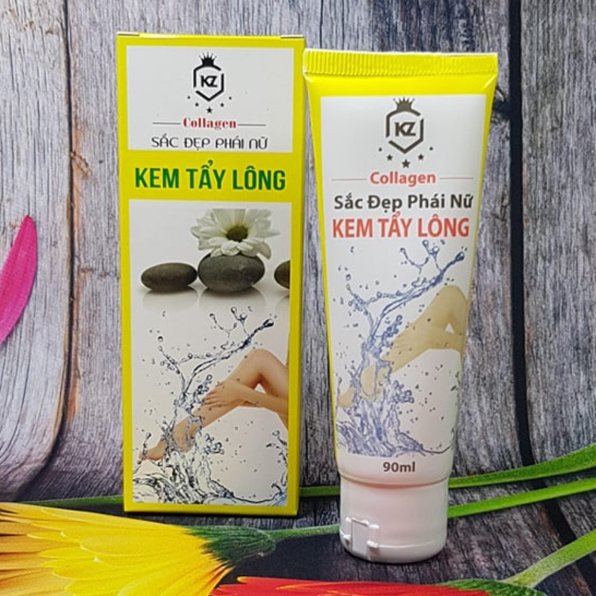Kem Tẩy Lông Collagen Sắc Đẹp Phái Nữ