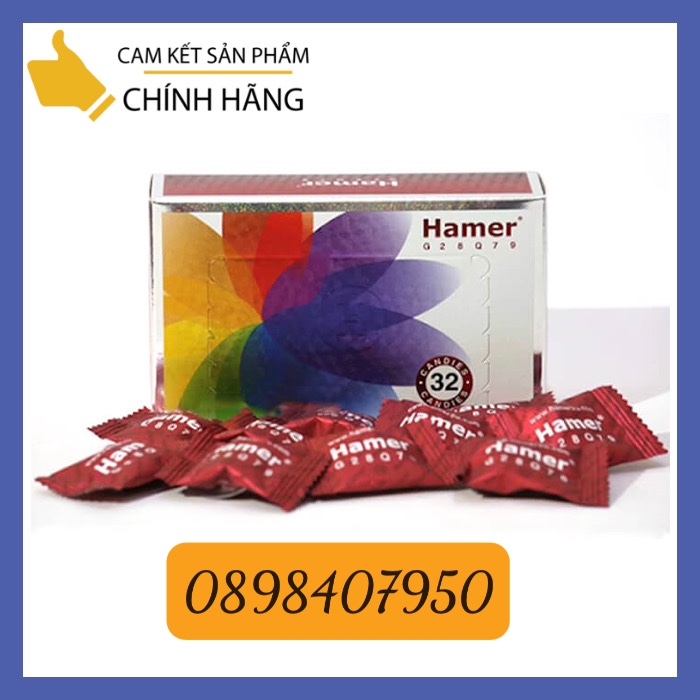 32 Viên Kẹo Sâm Hamer [Chuẩn Auth Date 2024] Mạnh Hơn Xtreme Candy - Chính Hãng