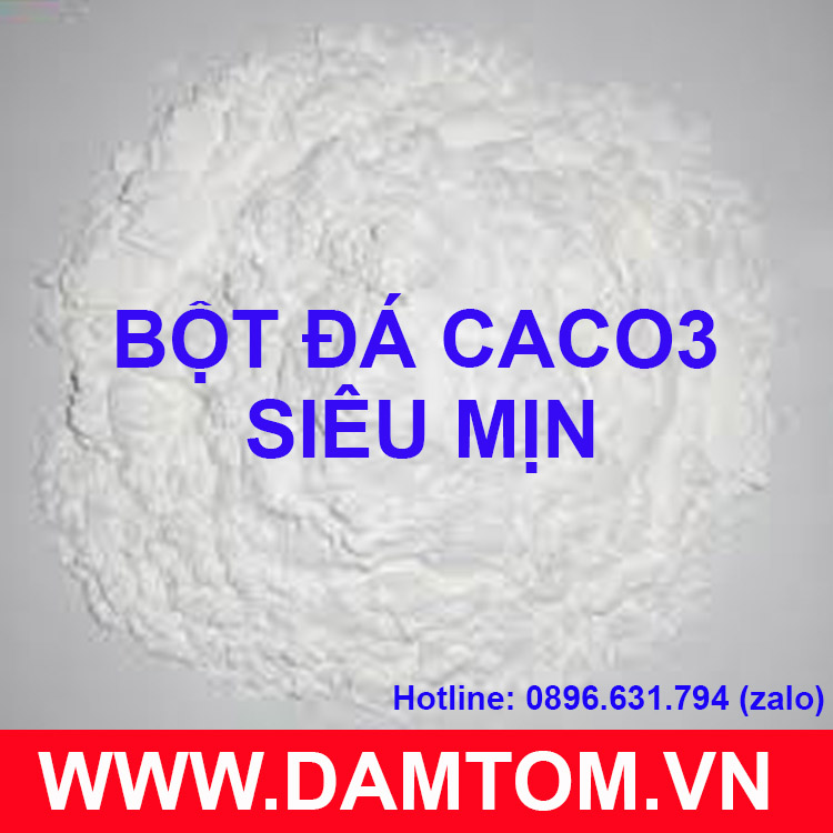 PHÂN CACO3  Canxi Cabonat - Bột đá CaCO3 TÚI 1KG