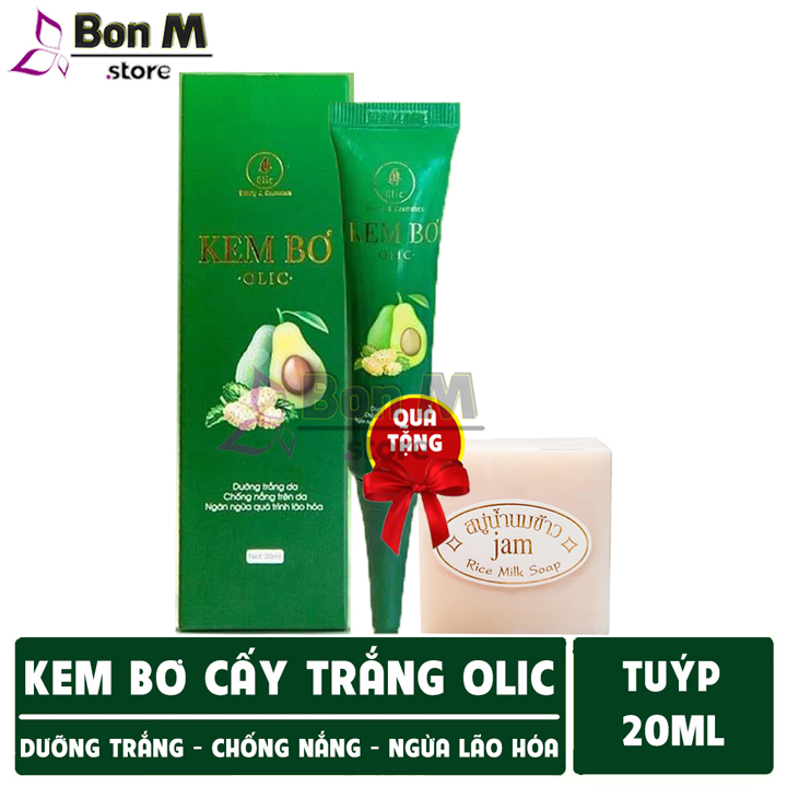 Kem Bơ Cấy Trắng Nano Olic Dưỡng Trắng Chống Lão Hóa Giúp Da Căng Bóng Sau 3 Ngày