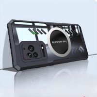 Ốp lưng Black Shark 4 / 4s / 4 Pro / Shark 5 / 5 Pro / 5RS dùng sò tản nhiệt lưng trong viền màu chống sốc