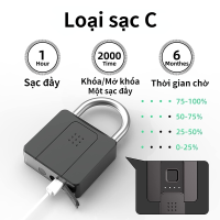 Khóa vân tay chống trộm tiên tiến Elinksmart chống cắt chống nước IP65.