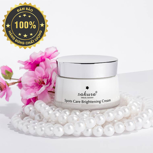 [HCM]Kem dưỡng da trắng sáng Sakura Spots Care Brightening Cream 45g