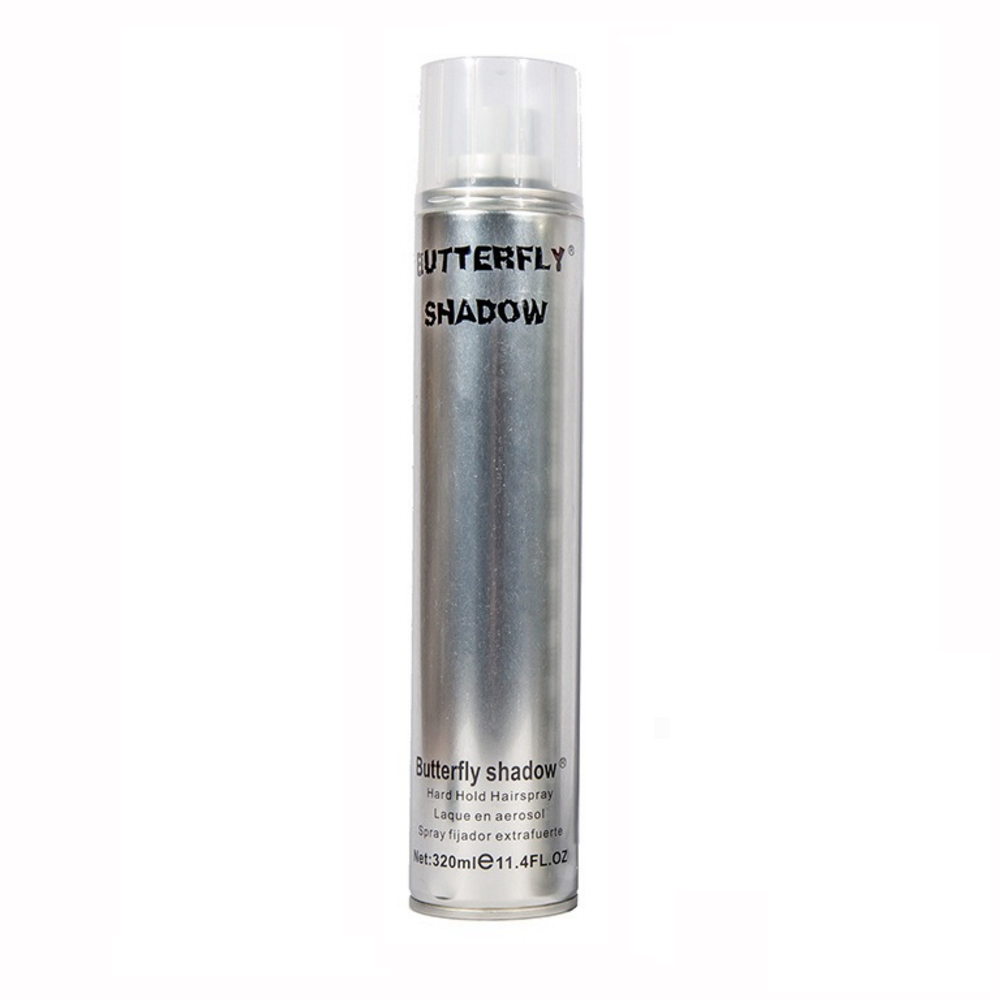 Gôm Xịt Tóc Nam Butterfly Shadow 320Ml/600Ml Không Mất Nếp Khi Đội Mũ Bảo Hiểm